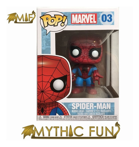 Funko Pop Marvel - Spider-man 03 (Usado)