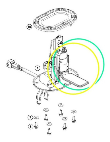 Pila Bomba De Gasolina Ktm Duke 200 