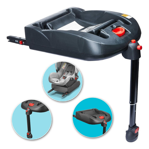 Base Bebê Conforto Heritage Fix Fisher-price Multilaser Kids Cor Preto Base Fix Bebê Conforto Fisher Price E Multikids Baby Base Fix Bebê Conforto Fisher Price E Multikids Baby Preto