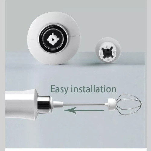 El Mezclador De Espuma Eléctrico Usb De 3 Velocidades