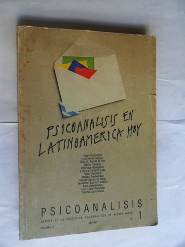 Psicoanálisis En Latinoamérica Hoy - Revista - Mb Estado