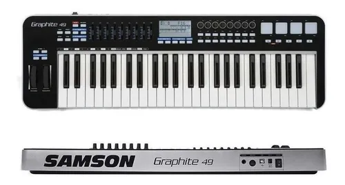 comprar Teclado Controlador Midi\u002Fusb Samson Kgr49 Graphite Cuota