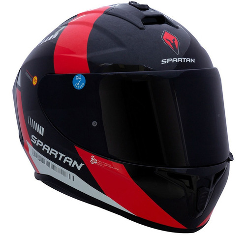 Casco Spartan Draken Mp4 B5 Proteccion Moto Certificado Ece