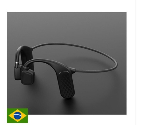 Fone Bluetooth Corrida Esporte Condução Ossea Com Microfone