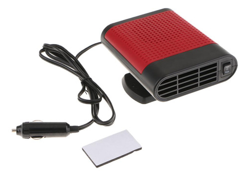 12v 150w Calentador Calefacción Portátil Heater Fan Rojo