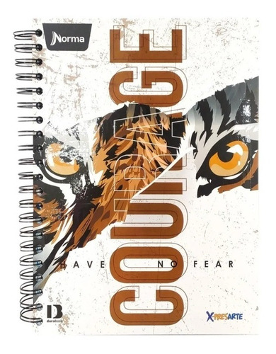 Imagen 8 de 10 de Cuaderno Argollado Cuadriculado Xpresarte 175 Hojas Durabook