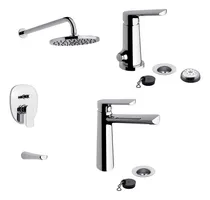 Comprar Combo Griferia Fv Monocomando Aromo Ducha Embutida Completo