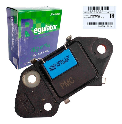 Imagen 6 de 8 de Regulador Alternador Matiz 1997 1998 1999 2000 2 Pines Orig