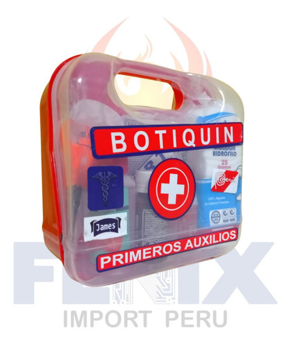 Botiquin Portátil De Primeros Auxilios Tipo Lonchera