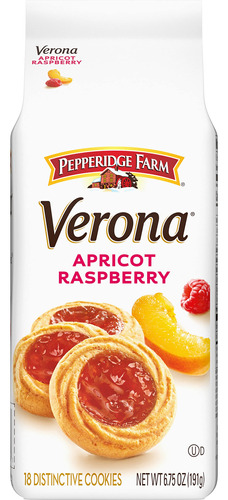 Pepperidge Farm Verona Apricot Raspberry Thumbprint Galletas