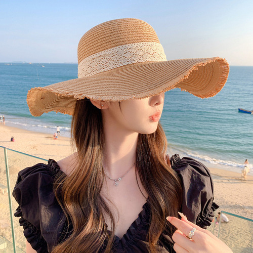 Sombrero Para El Sol De Playa De Viaje Para Mujer De Verano