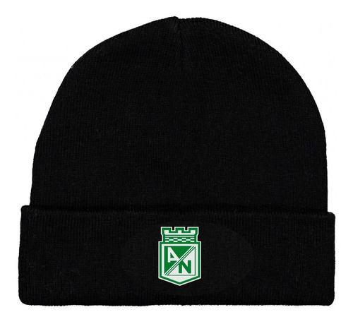 Gorro Lana Beanie Pasamontañas Escudo Atlético Nacional Phr