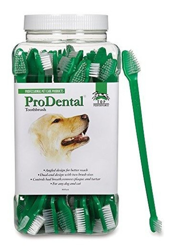 Cepillos. Doble Uso. Limpieza Dental. Mascotas. Pack 50 Uni.