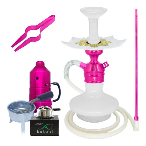 Narguile Completo Triton Zip Barato Anti Chamas Kaloud Zeus