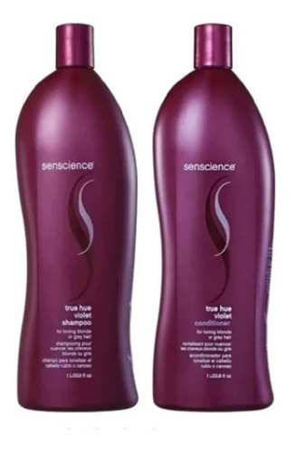 Senscience True Hue Shampoo 1000ml + Condicionador 1000ml