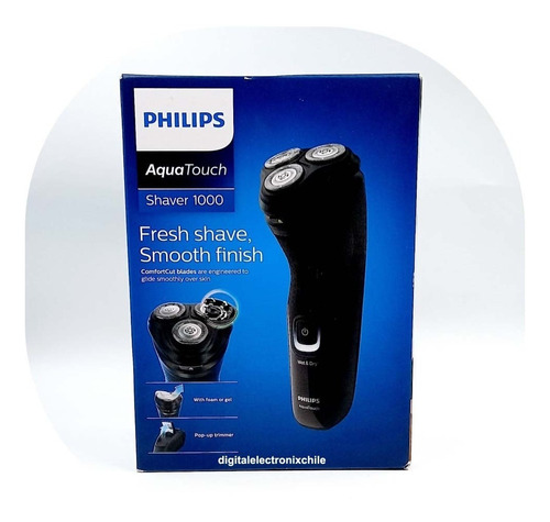 Maquina De Afeitar Philips Aqua Touch Shaver 1000 Recargable