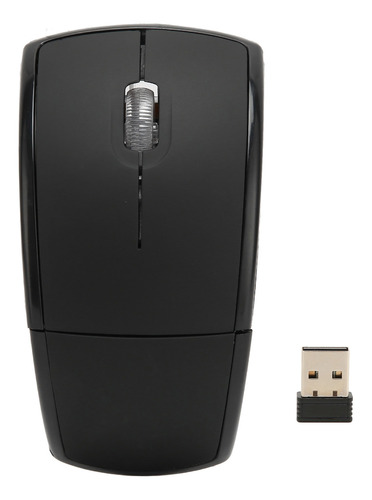 Mouse Inalámbrico Plegable, Portátil, Compacto, 2,4 G, Plega