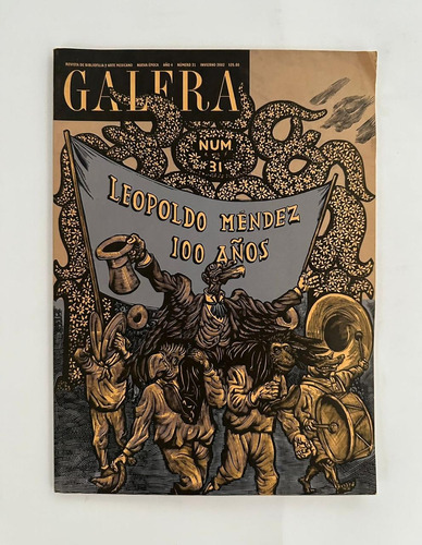 Galera Revista Bibliofilia Arte Leopoldo Mendez 100 Años