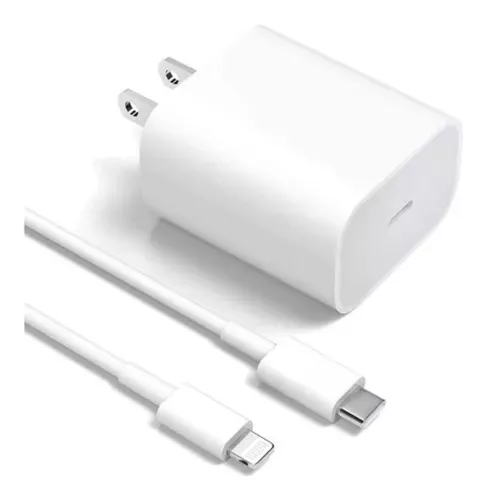 Cargador Carga Rapida Usbc 20w+ Cable Para iPhone 14 Pro Max