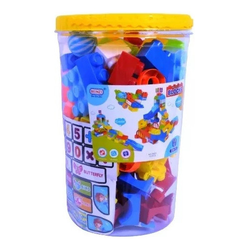 Bloque Cubo Armar 24 Pz Grandes Tobo Juguete Niños Juego