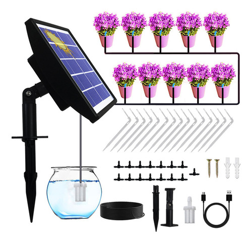 Sistema De Riego Easy Solar Plantas Automáticas Alimentadas