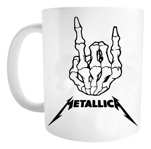 Metallica Taza De Ceramica || Pixel ||