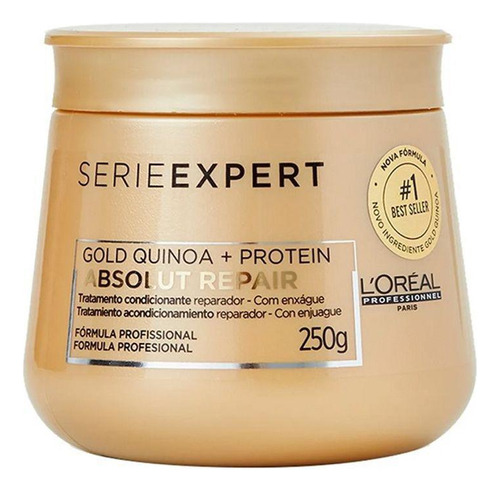 Máscara De Tratamento Repair Gold Quinoa + Protein 250g