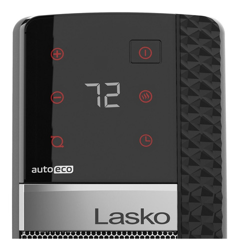 Imagen 4 de 7 de Calentador De Torre De Cerámica Digital Lasko 1500w Control