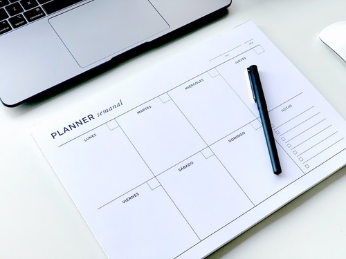 Planner Net Semanal A4 Perpetuo - Mil Letterpress