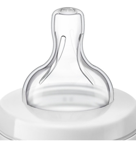 Mamadera Avent Classic De 260 Ml Color Rosa Celeste