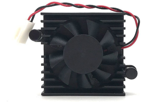 Cooler Para Cpu Sungee | 45 Mm, 2 Pines, 5 V | Negro