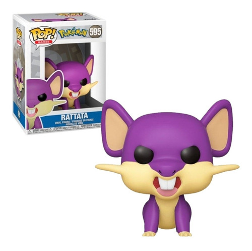 Funko Pop! Rattata #595 Pokemon - 100% Original Nuevo