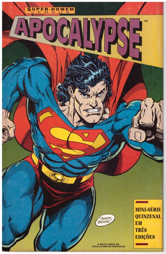 Superman Super-homem X Apocalypse A Revanche / Ed Abril