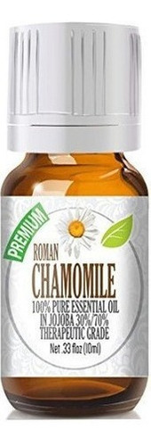 Aceite Esencial De Manzanilla Romana - 100% Puro En Jojoba (