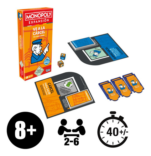 Juego Monopoly Expansión Ve A La Cárcel