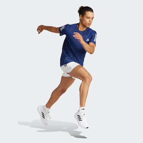 Polera adidas Running Own The Run Hombre Azul In1502