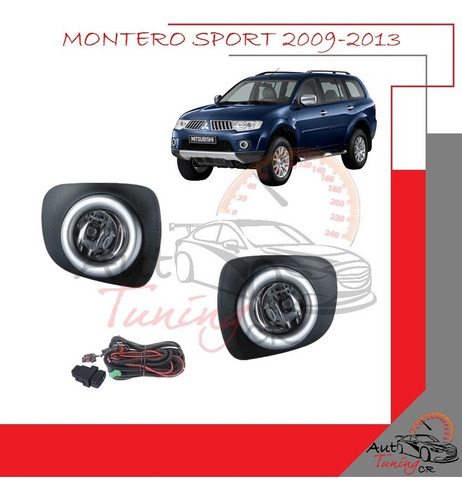 Imagen 1 de 1 de Halogenos Mitsubishi Montero Sport 2009-2013