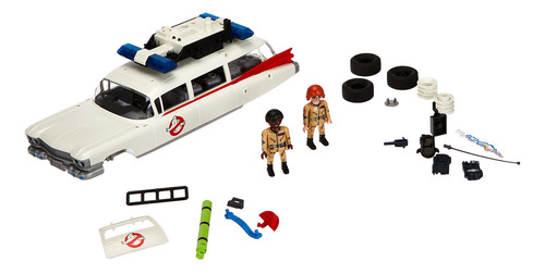 Juguete Playmobil Ecto-1 Cazafantasmas Vehículo 17 Cm