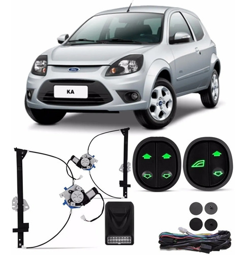 Alza Cristales  Ford Ka 08 09 10 11 12 2014...