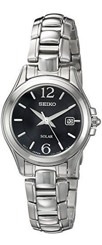 Reloj Seiko Mujer Sut249 Solar-plata.