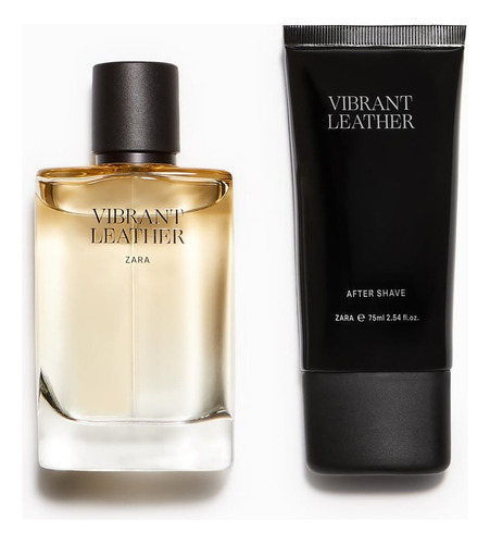 Perfume Zara Vibrant Leather 100 Ml + Aftershave 75 Ml