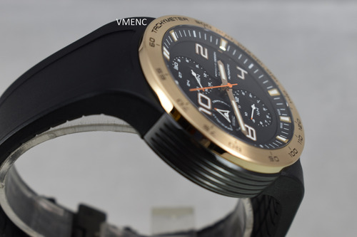 Porsche Desing Flat Six Sultán P´6340 Negro Oro 18k Negro (Usado)