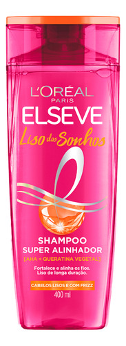 Kit Elseve Liso Dos Sonhos Alinhador Shampoo + Cond 400ml