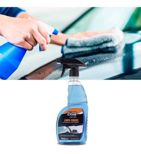 Limpa Vidros Multilaser Autocare Au446 C/borrifador 500ml