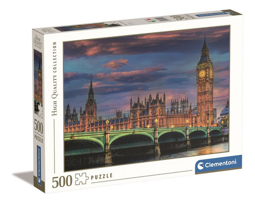 Rompecabezas Parlamento, Londres 500pz Clementoni
