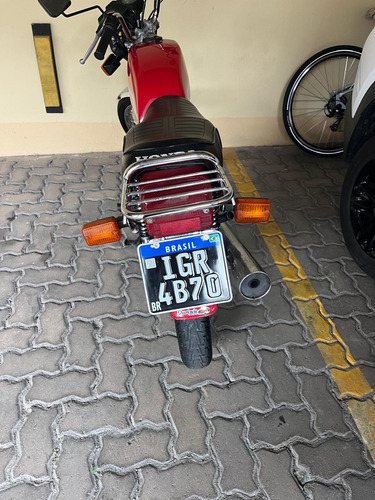 Vendo Linda Cg 83,placa Preta.moto Com Certificado De 92%de