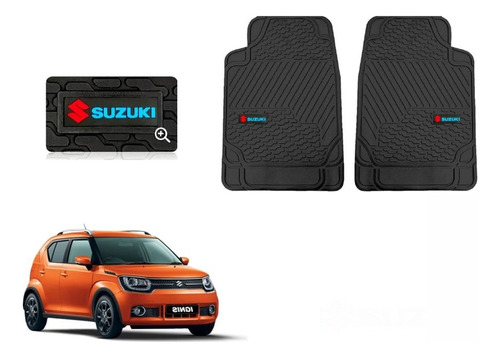 Par Tapetes Delanteros Bt Logo Suzuki Ignis 2017 A 2020