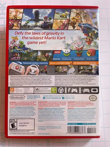 Super mario kart 8 wii u discount