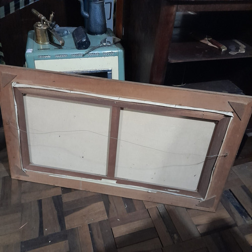 Imagem 6 de 7 de Quadro Rodolfo Tarallo Óleo 100 Cm X 50 Cm. Pintor Uruguaio