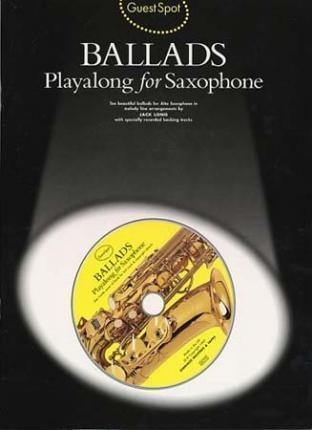 Guest Spot Ballads Playalong Sax - 